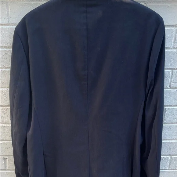 🆕 Frank & Oak Fairmount Collection | Double Breasted Navy Blazer | The Classic - Picture 8 of 9